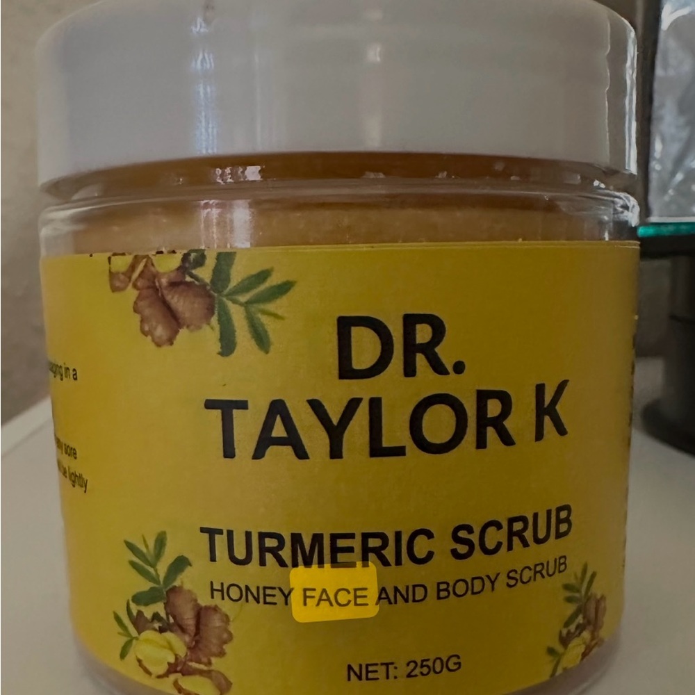 Tumeric Facial Scrub